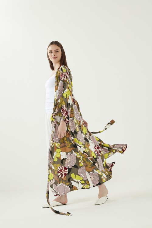Flower Bomb Kimono