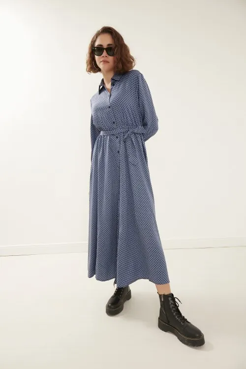 Viskon Kumaş  Gömlek Elbise