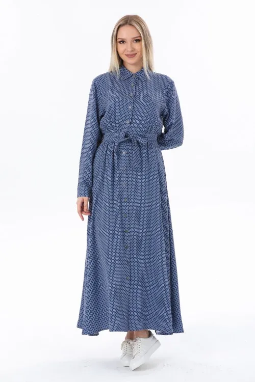 Viskon Kumaş  Gömlek Elbise